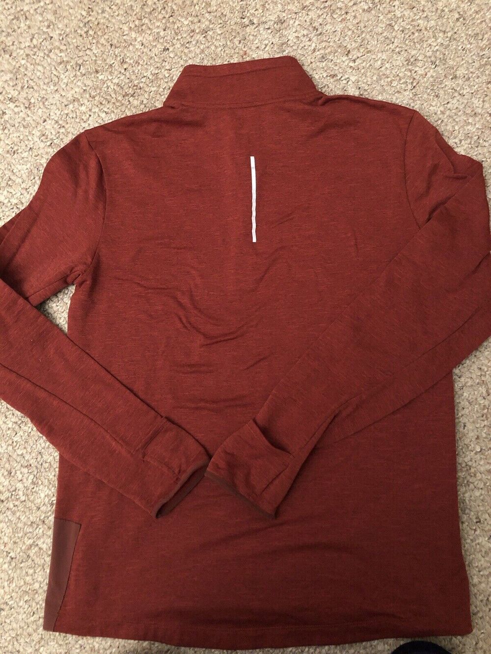 Nike Dri Fit Running Element 1/2 Zip Long Sleeve Sweatshirt Size Medium - Picture 8 of 8